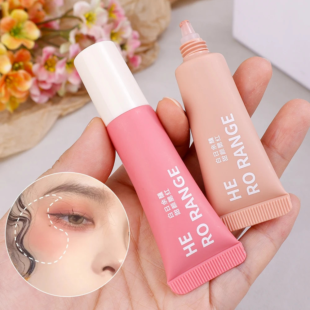 5 Colors Waterproof Pink Purple Liquid Blush Face Contour Brighten Makeup Multi-purpose Eyes lips Makeup Blush Stick Cosmetics 250324