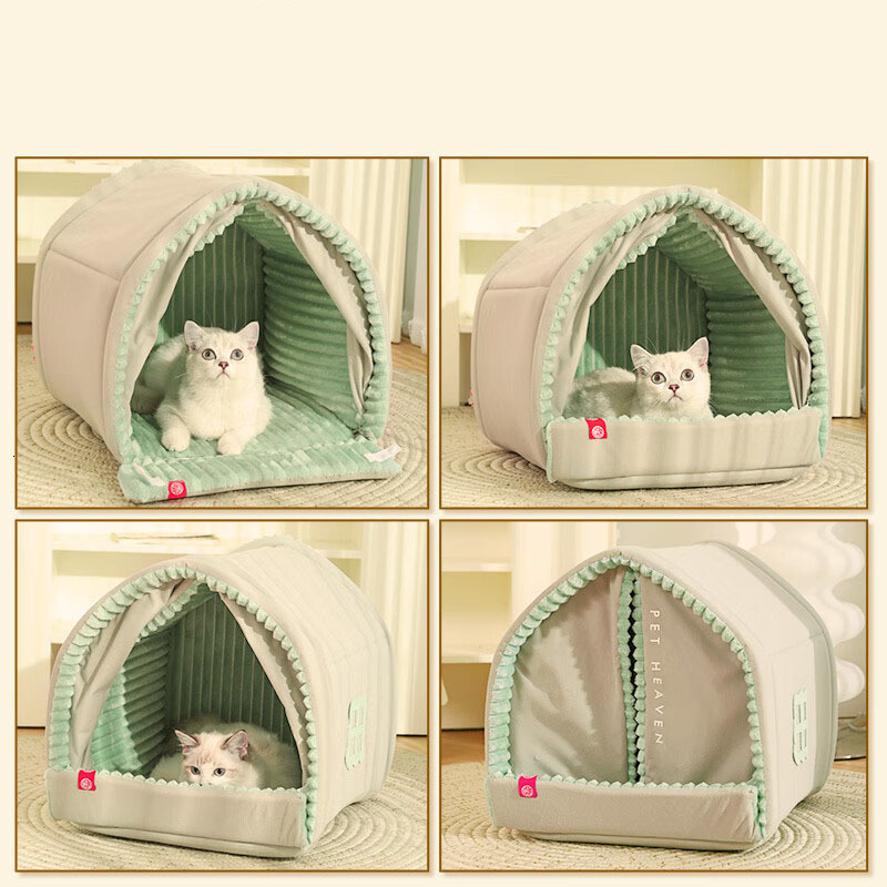 Dog Kennel, Warm In Winter, Small Dog House, Dog Bed Enclosed Pet, Winter Dog Bed, Cat Nest, All Season Universal Dog House 527