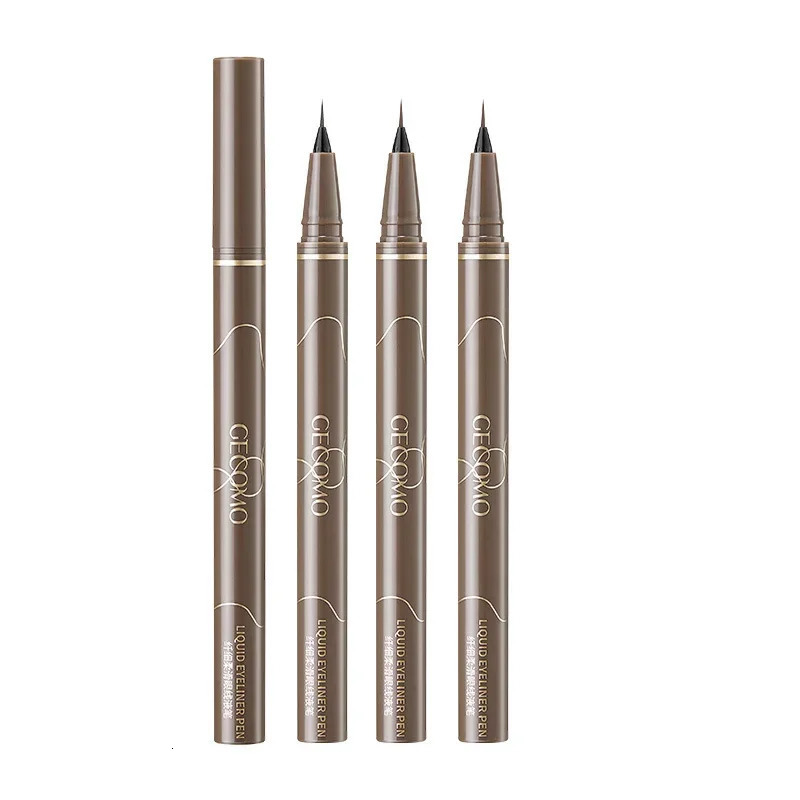 Ultra Thin Black Brown Lower Eyelash Eyeliner Pen Waterproof Lasting Smooth Lying Silkworm Eyes Liner Pencils Eye Makeup Tools 250324