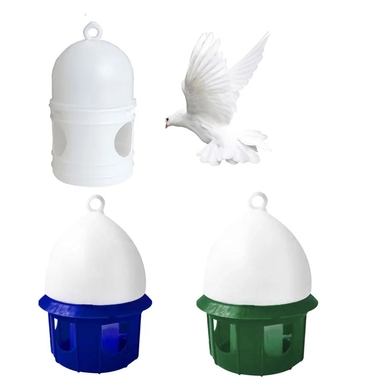 1 Piece Automatic Bird Waterer Portable Water Feeder with Handle Plastic Drinker 1L 4L 6L 10L Pet Supplies 250318