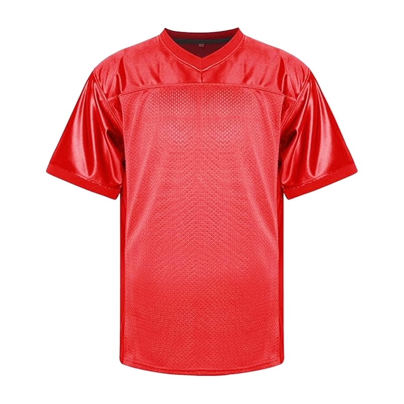 Short Sleeve Tee Mens Fashion Simple Sports T Shirt Hip Hop Party Blank Football Top T Shirt Short Sleeve 250324