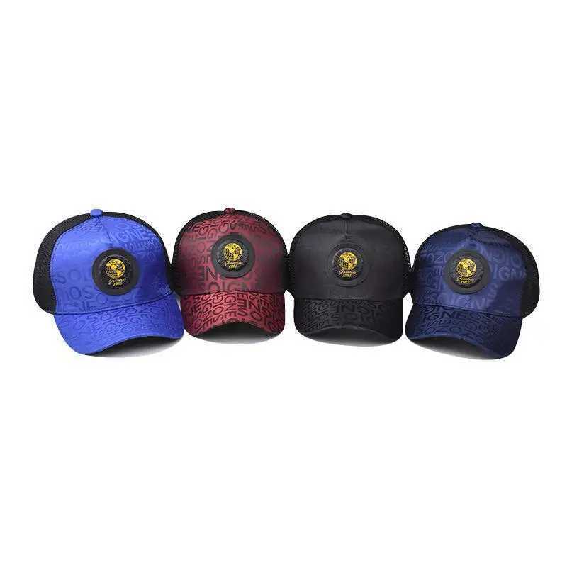 Newly designed retro mesh baseball cap suitable for womens autumn and summer snapshot hats top of the line network sun hatXJ250325