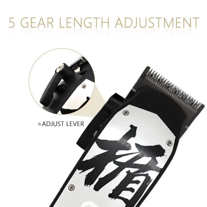Madeshow M10 M11 Hair Cutter Professional Oil Head Hair Clipper Plated Ceramic Blade 7000rpm Hair Salon Trimmer 250324