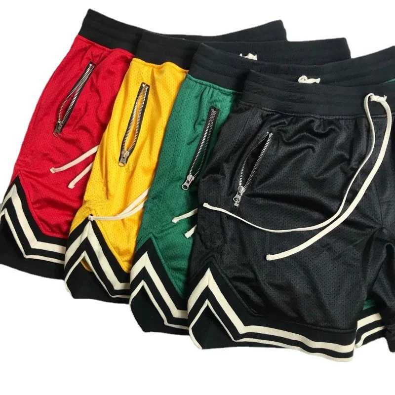 Mens sports basketball shorts with mesh for quick drying fitness jogging casual and breathable mens sportswear summer gym shorts mens pants W250324