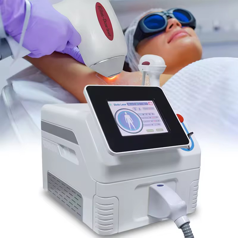 Professional Ice Titanium Painless 808 Diode Laser Hair Removal Machine ICE Platinum Hair Removal Laser Remove Hair Device