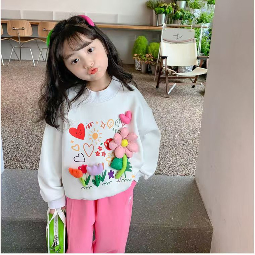 Ddmyshoesvip Girls Hoodie For And Autumn New Korean Style Trendy Spring Clothing Children S Baby Top