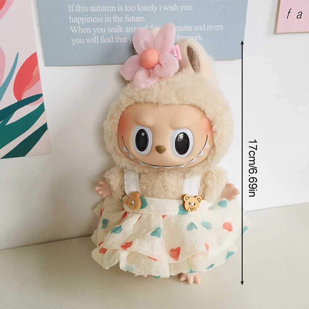 Clothing Only 17cm doll clothing accessories for Labubu cooling doll clothingXJ250324