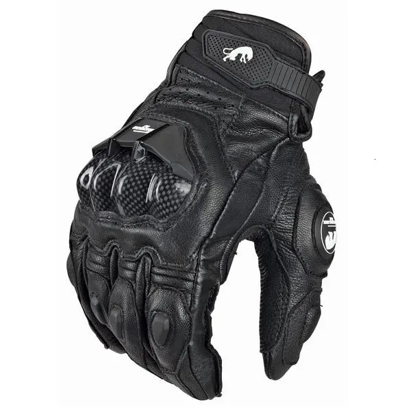 Motorcycle Gloves Leather Glove Street Motorcycle Motocross Racing Windproof breathable M-XXL 250324