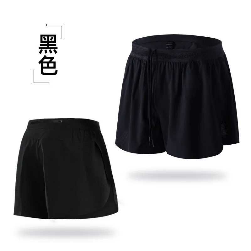 Sports shorts mens spring and summer marathon running fitness anti light fast drying breathable loose three-point W250324