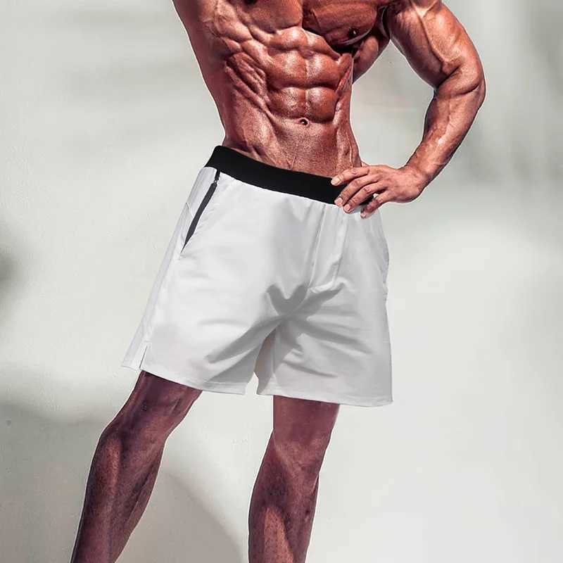 New Quick Dry Mens Running Shorts Solid Sportswear Fitness Shorts Sports Shorts W250324