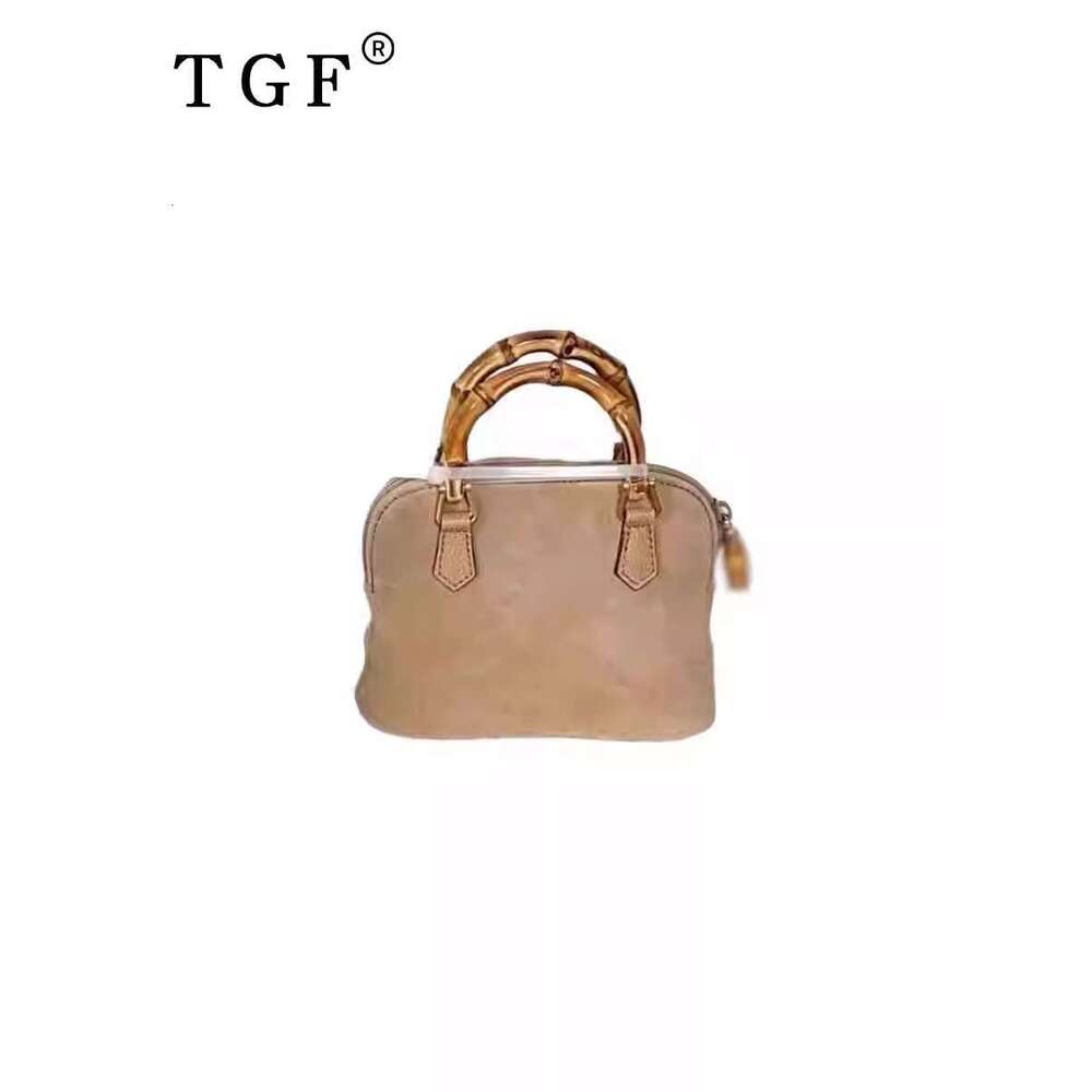 Women's Bags TGF niche designer suede handbag for women new high-end Western style clip bag