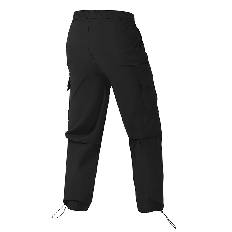 Commodity pants for men fashionable jogging multi pocket Korean hiphop streetwear high street handle mens outdoor hiking 250322