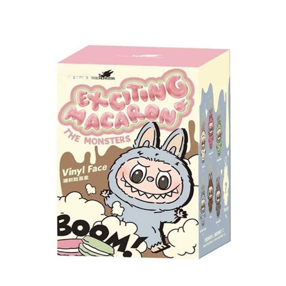 Labubu The Monsters Vinyl Base Doll Heart shaped Mobile Macaron Doll Blind Box Blind Bag Character Guest Bag China High quality ReproductionT250326