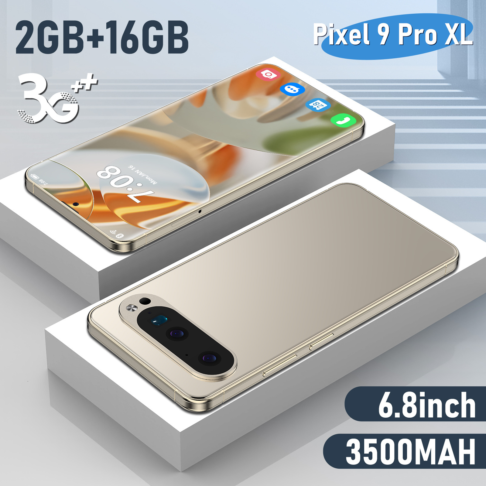 Pixel 9 Pro XL6.8-inch incell large screen (2+16) memory 3G all-in-one phone