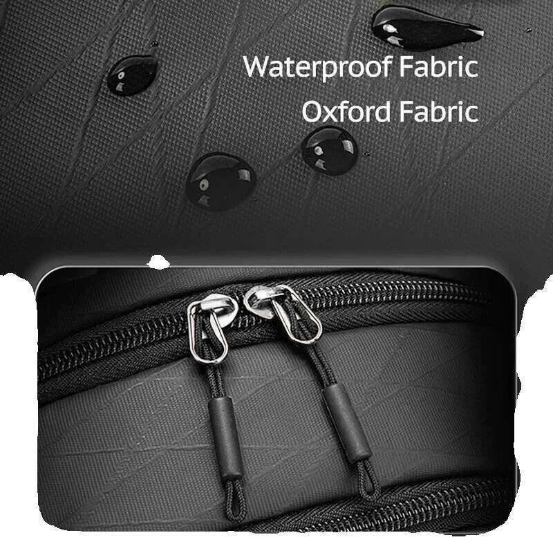 Male Sg Bag Waterproof, Brand L&M Men's Chest Bags Lightweight, Large Capacity Shoulder Packet, Fashion Crossbody Backpack