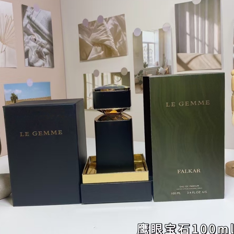 Le Gemme Perfume GYAN Blue Jewelry Desiria Falkar Tygar Rubinia Onekh Fragrance Ml Eau De Parfum Men Woman Perfumes Long Lasting Smell EDP Cologne Spr