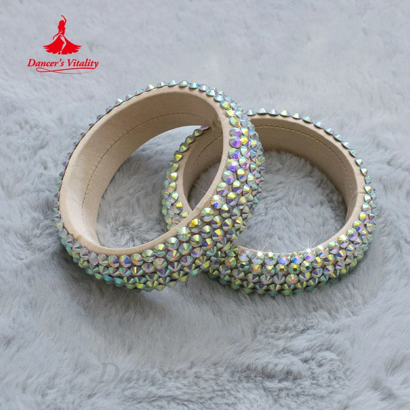 Belly Dance Bracelet Drill Bracelet Stone Jewelry Hand Cuff Bellydancing Oriental Dance Accessories Bracelet 250318