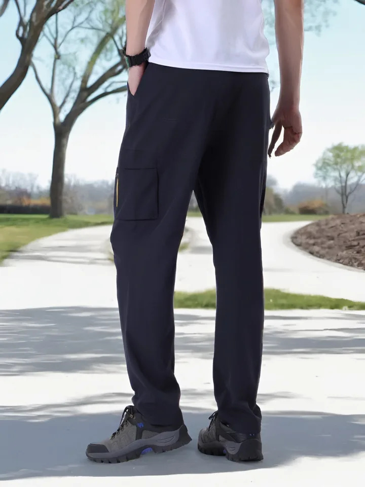 Waterproof hiking pants unisex camping climbing rain outdoor sports fast drying mountain womens Trousers 250322