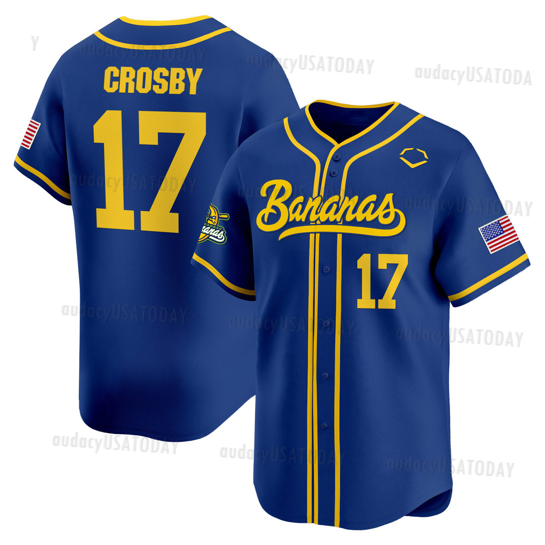 Custom 2024 Savannah Baseball Jersey Any Name Number Bananas Men Women Youth Baseball Jerseys55