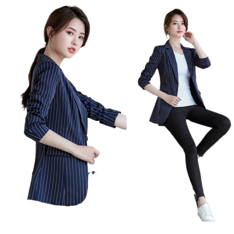 E323Chic Western Style Suits for Girls Stylish Korean Fashion Blazers for Young Ladies