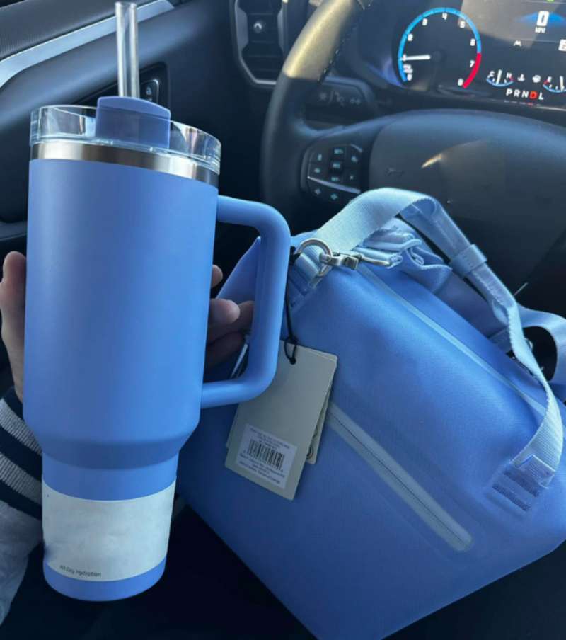 Breakfast Pack All Day Mini Soft Lunch Bag Box Recycled Polyester 12 Hour Cooling Travel Cooler Bgas ice packs shopping for