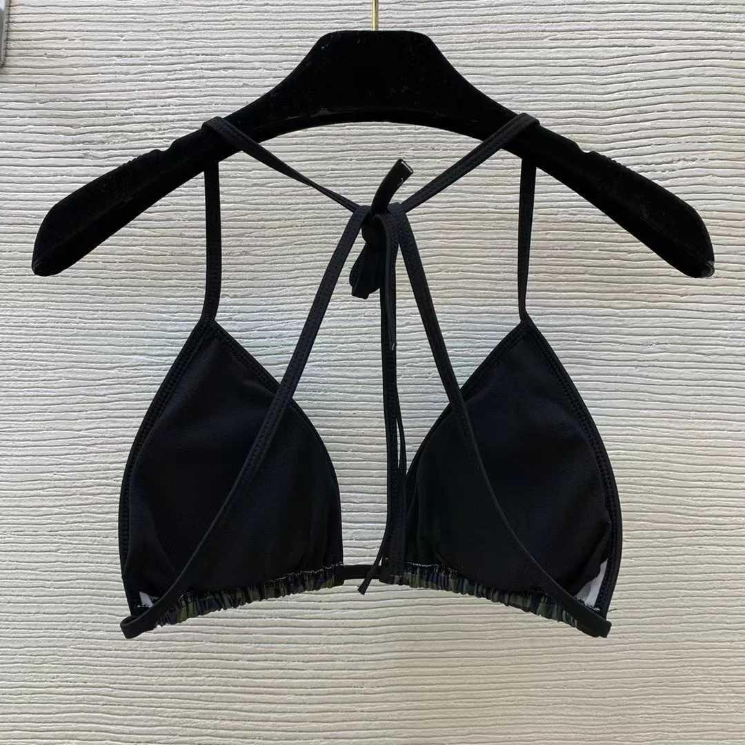 Fashion Design Womens Bikini Set IC Geometric Printed Swimsuit Designer Brand Womens Beach Sexy SwimsuitXJ250324