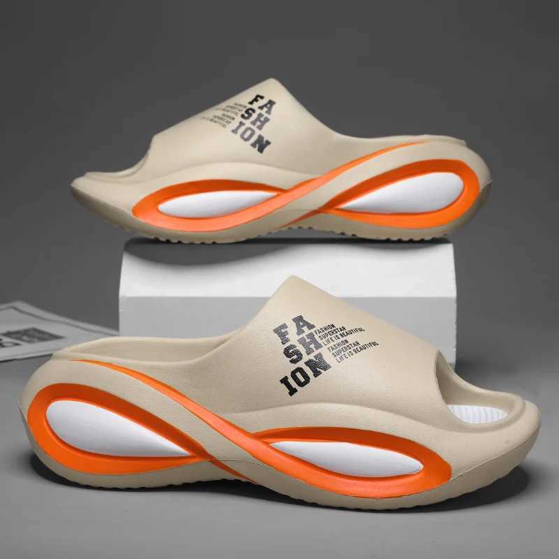 Outdoor slider new style summer mens sandals outdoor platform slider mens sports lightweight fashion all horse mens shoesXJ250326