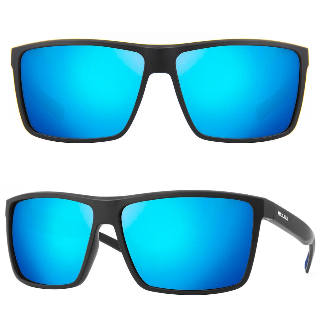 MAXJULI Polarized Big Sunglasses for Men Women with Big Heads UV 400 Protection 8125 250403