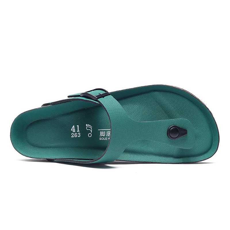 2024 New Womens Sandal Brand Soft Sandals Womens Beach Casual Shoes Platform Cork Slide Original Mens N-Slip Flip Cover SummerXJ250326