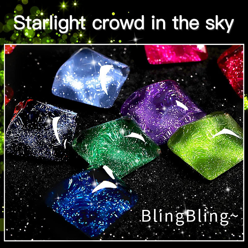 15ml Disco Laser Gel Nail Polish Super Shiny Reflective Color UV Nail Gel Glitter Po Flash Gellak Nail Art 250326