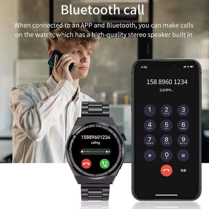 New LIGE IP68 HD Screen for Men Smart Watch Bluetooth Calg Smartwatch Fashion Business Clock Sports Wristwatches