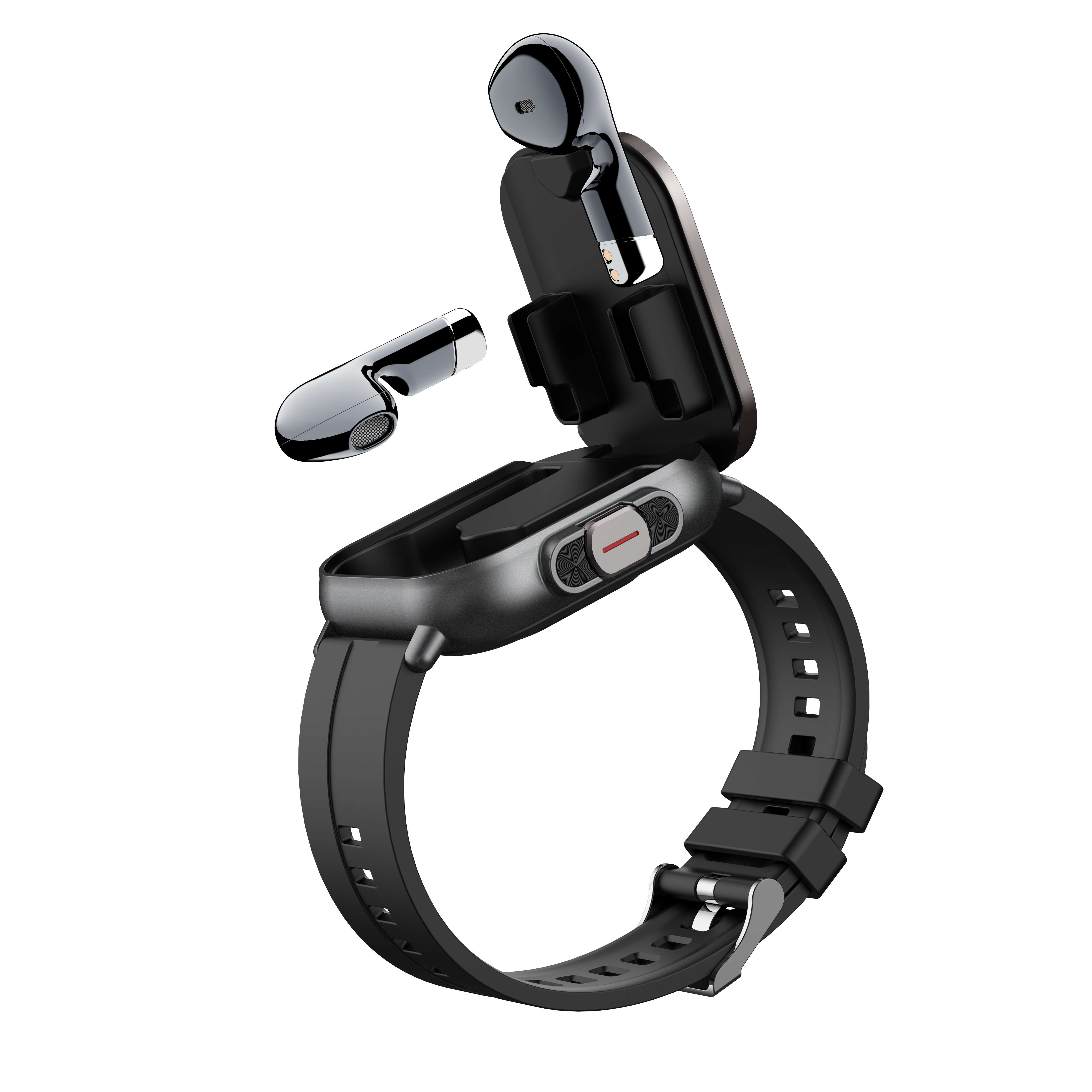 Cheapest Smartwatch TWS Earphone 2in1 Hot Sale High Quality Health Monitoring Sport Relojes NFC D8E Smart Watch with Earbuds