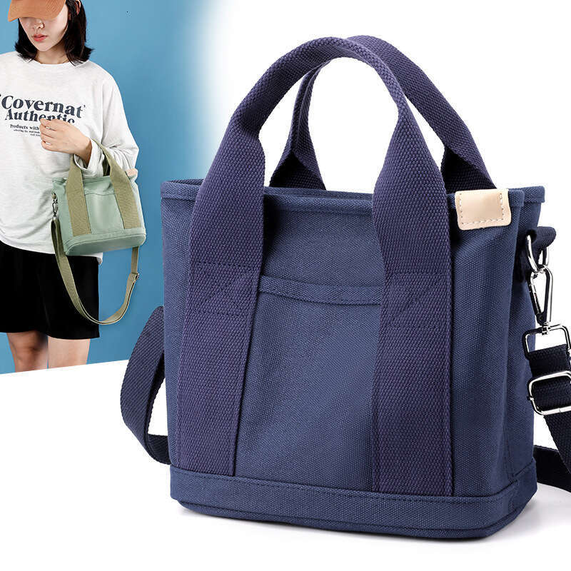 High Beauty New Canvas Fashionable, Simple, Large Capacity Handbag, Multi use Daily Commuting, Convenient Bag for Women