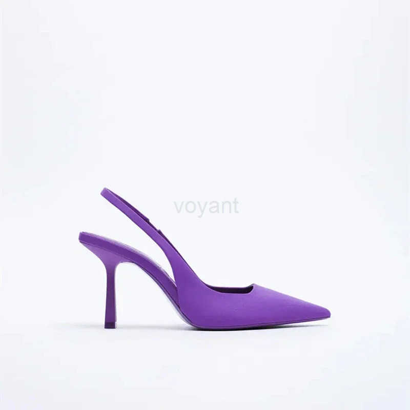 Ladies Shoes 2024 High Quali Slip on Wens Pumps Autumn Pointed Toe Solid Fashion Shallow Mouth High H Dress Pumps Wen Z250326