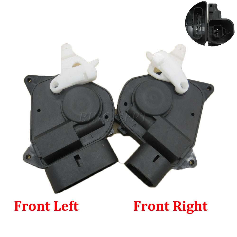 2Pcs Door Lock Actuator Front Rear Left and Right Side 69110-12080 69120-12080 For Toyota Corolla 00-08 Left Driving 69130-12070