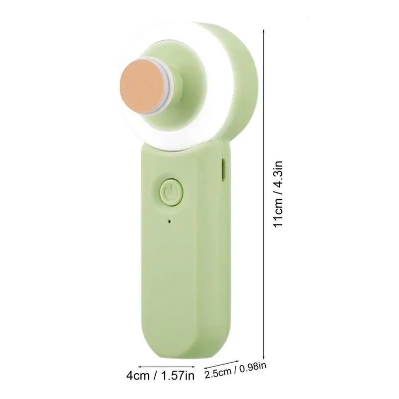 Toddler Nail Clippers With LED Light 6 Grinding Heads Electric Charging Nail Filer Grinder Kit Safe Trim Polish Tool 250326