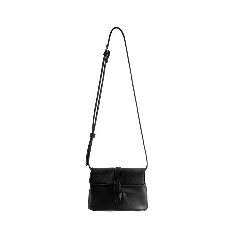 Korean Version Of A Small Niche Design Minimalist Style All Matching Small Square Bag 2025 Spring New Advanced Sense Of Single Shoulder Crossbody Bag 