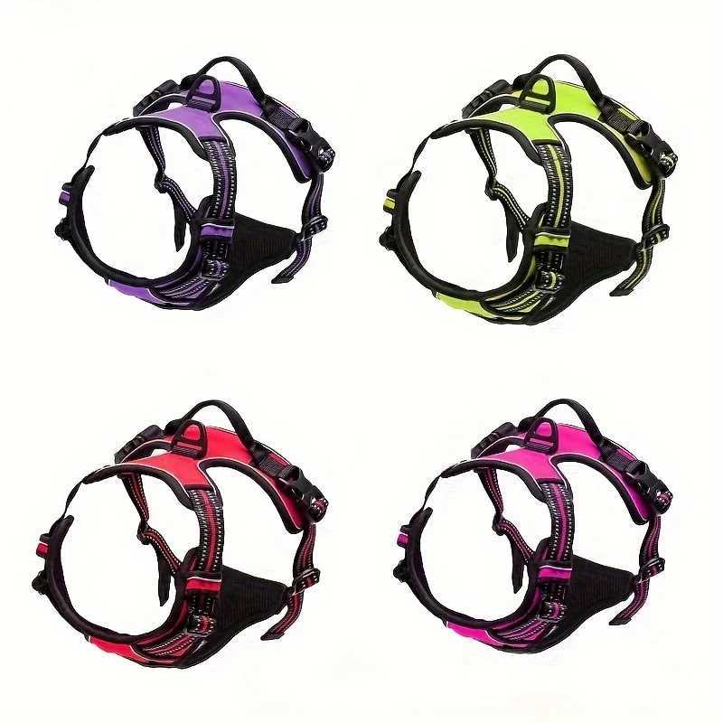 1 new comfortable reflective vest suitable for large dog straps pet straps nylon dog straps and large dog straps X250326