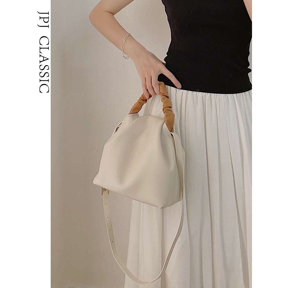 Women's Bags Women's Bags Small Niche Cowhide Pleated Crossbody Handbag With Large Capacity For Women