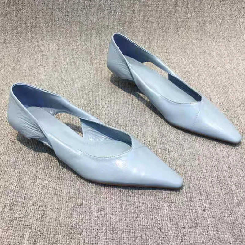 Pointed Toe Wen Sandals Dress Sexy Designer Low H Shoes Wan Summer 2025 Fashion Shallow Luxury New Zapatillas De Mujer Z250326