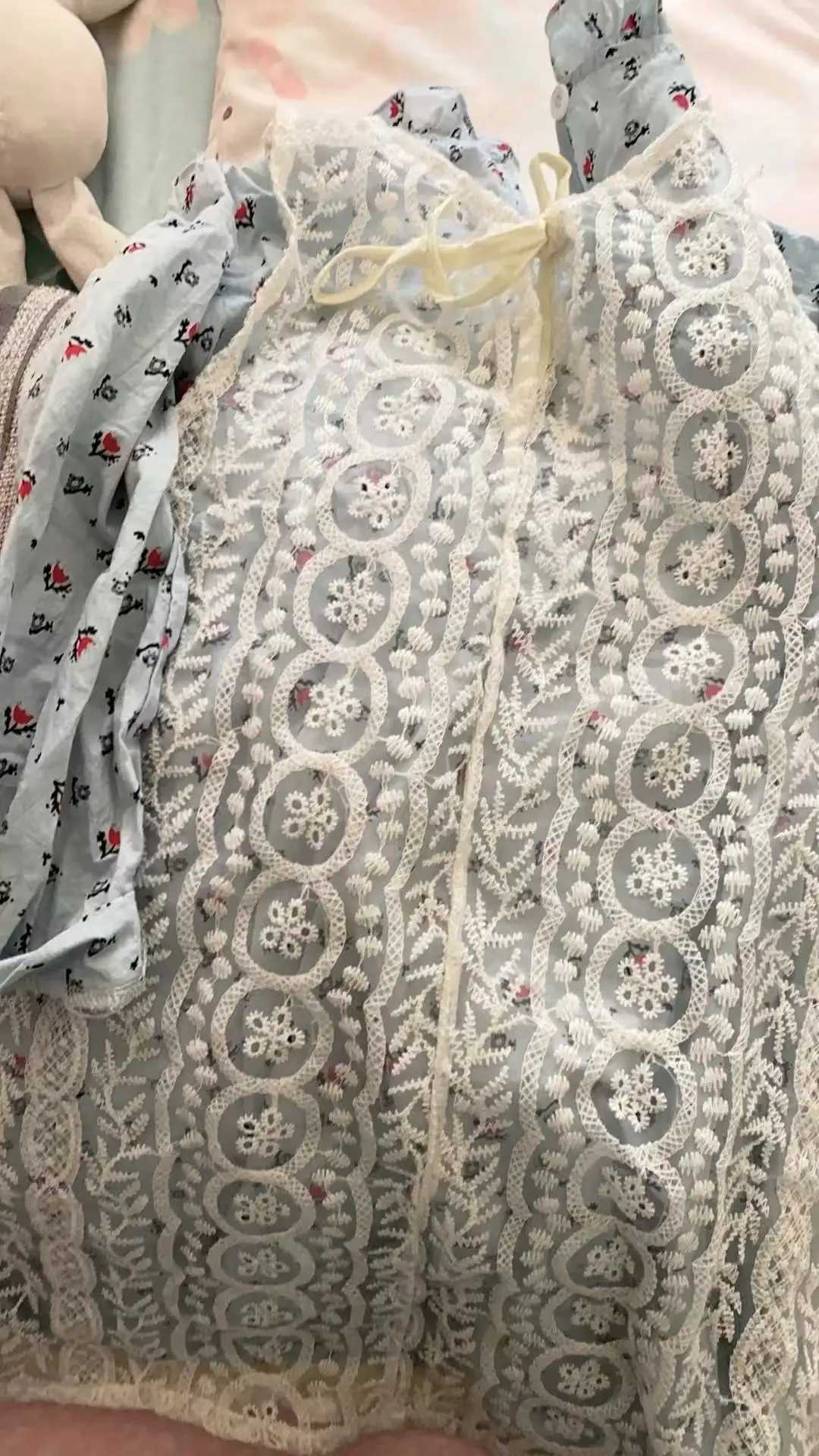 Baby girl dress fashionable sweetheart full printed floral long sleeved 2024 spring/summer new Korean long sleeved childrens two-piece set W250326