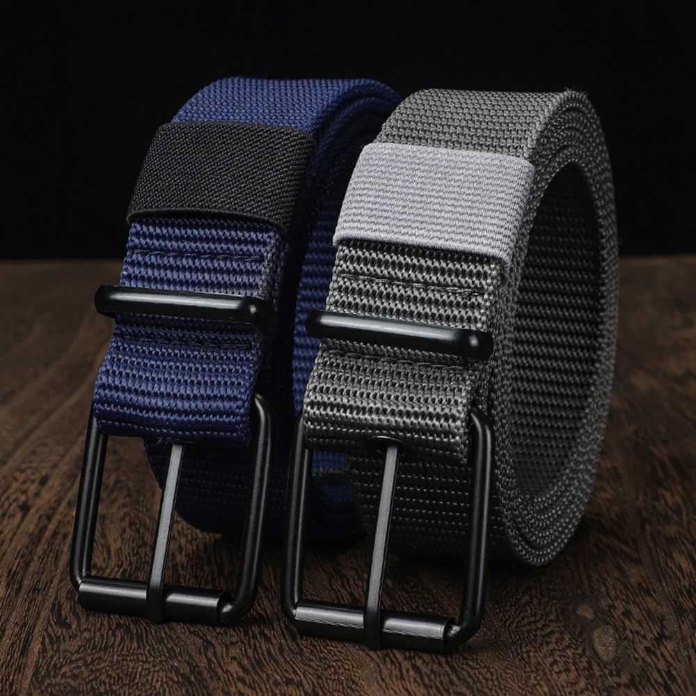 Pin buckle nylon strap for mens outdoor work military tactics hunting high-quality jeans strap canvas casual fashion belt W250326