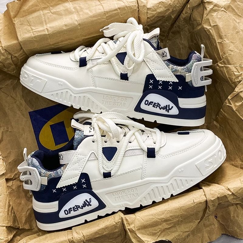 2025S New Trend Designer Men S Summer Breathable New Korean Version Student Sports Casual White Board Trendy Versatile Shoes For Men