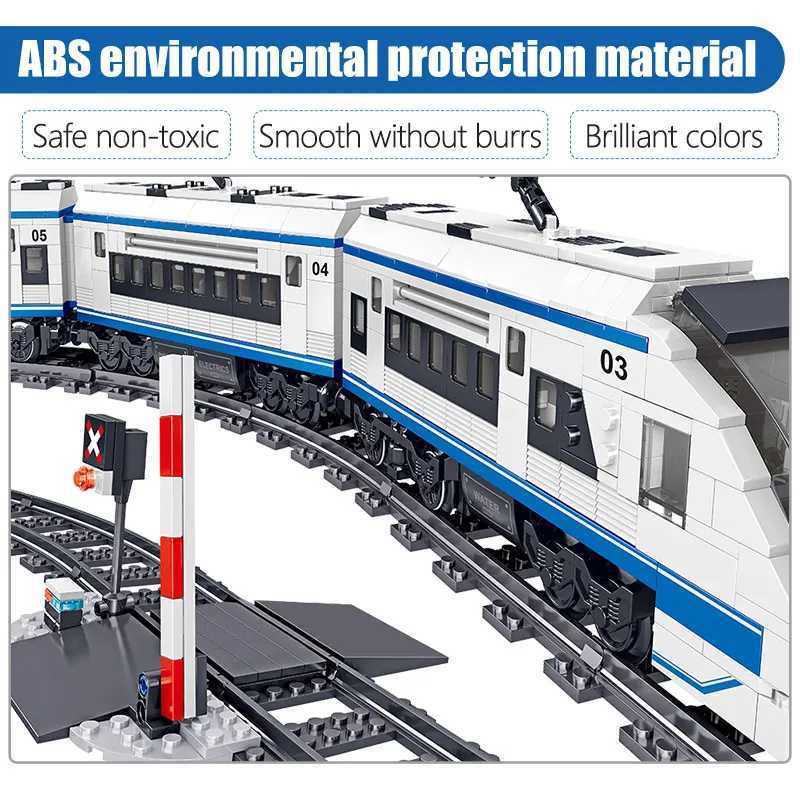 941 Ci Electrical Harmony Track Remote Control Building Blocks Train Track RC Car Brick ToysXJ250326