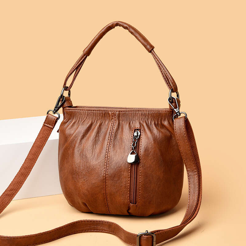 Women's 2025 new fashion women's handbag shoulder multi-layer large capacity crossbody bag