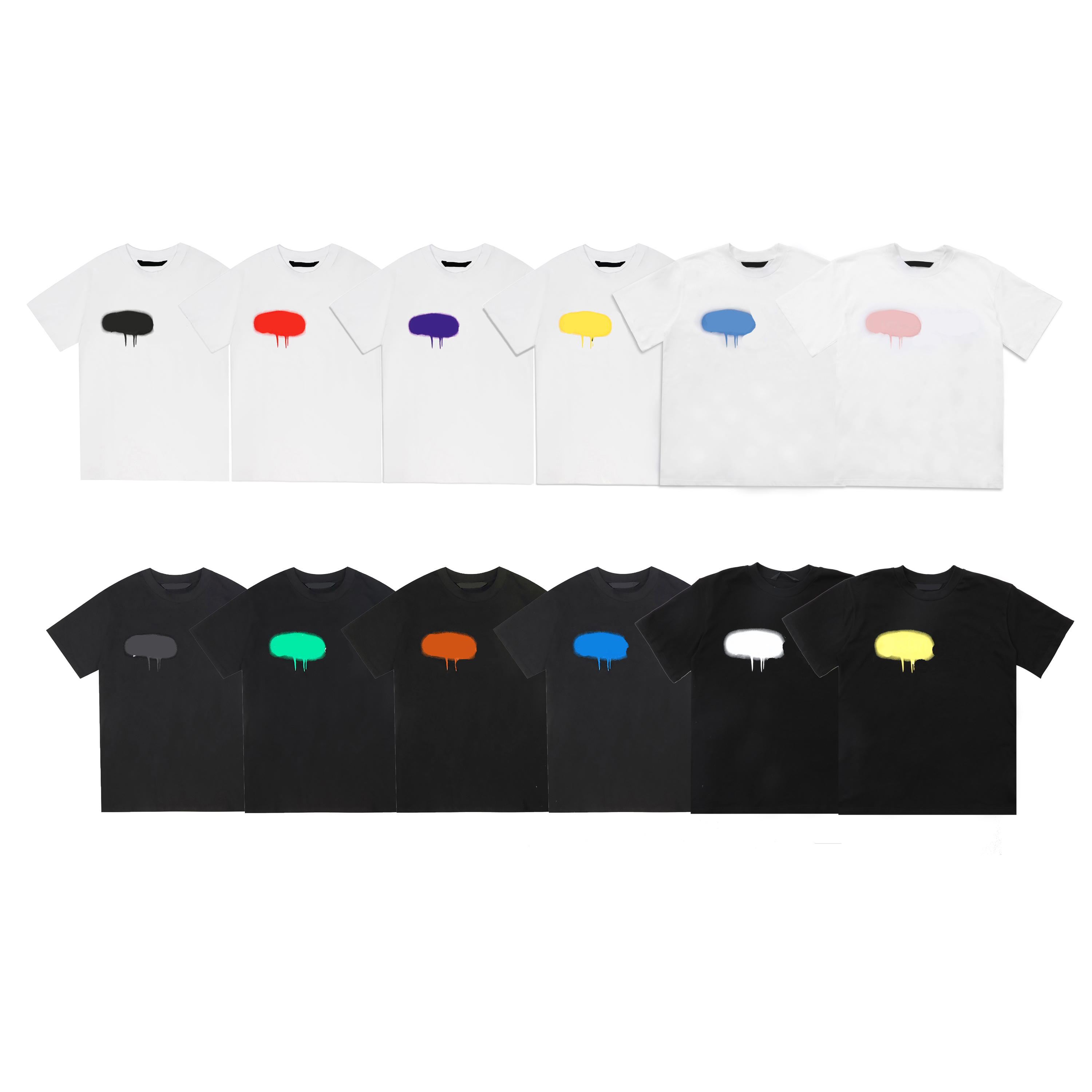 Summer Mens Designers T Shirts Fashion Loose Graphic Tees Man S Casual tshirt Luxurys Clothing Street Shorts Sleeve Tshirts Size S-XL