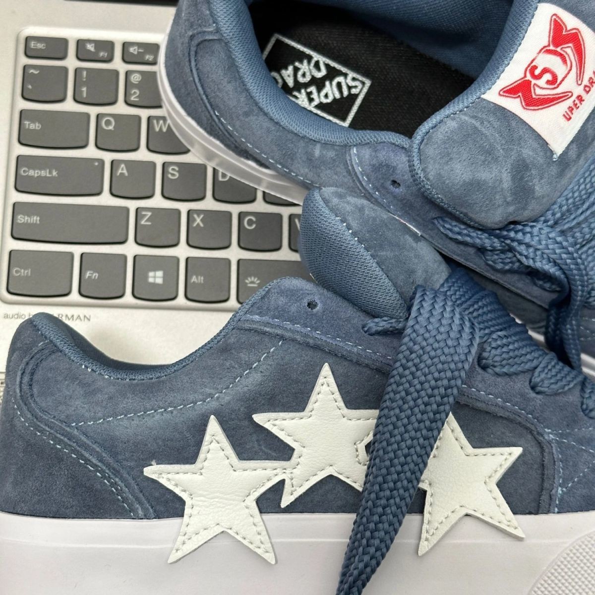 Women Fashion High bottom Star pattern Design Lace Up hot Skateboard Flat Outdoor Comfortable Running Sports Shoes Jogging Sneakers