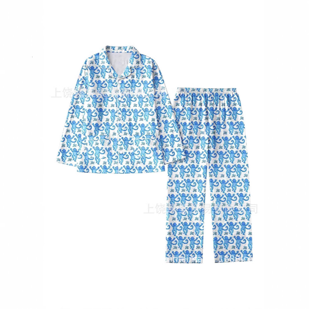 pajama for home wear autumn women's set long sleeved pants hot selling