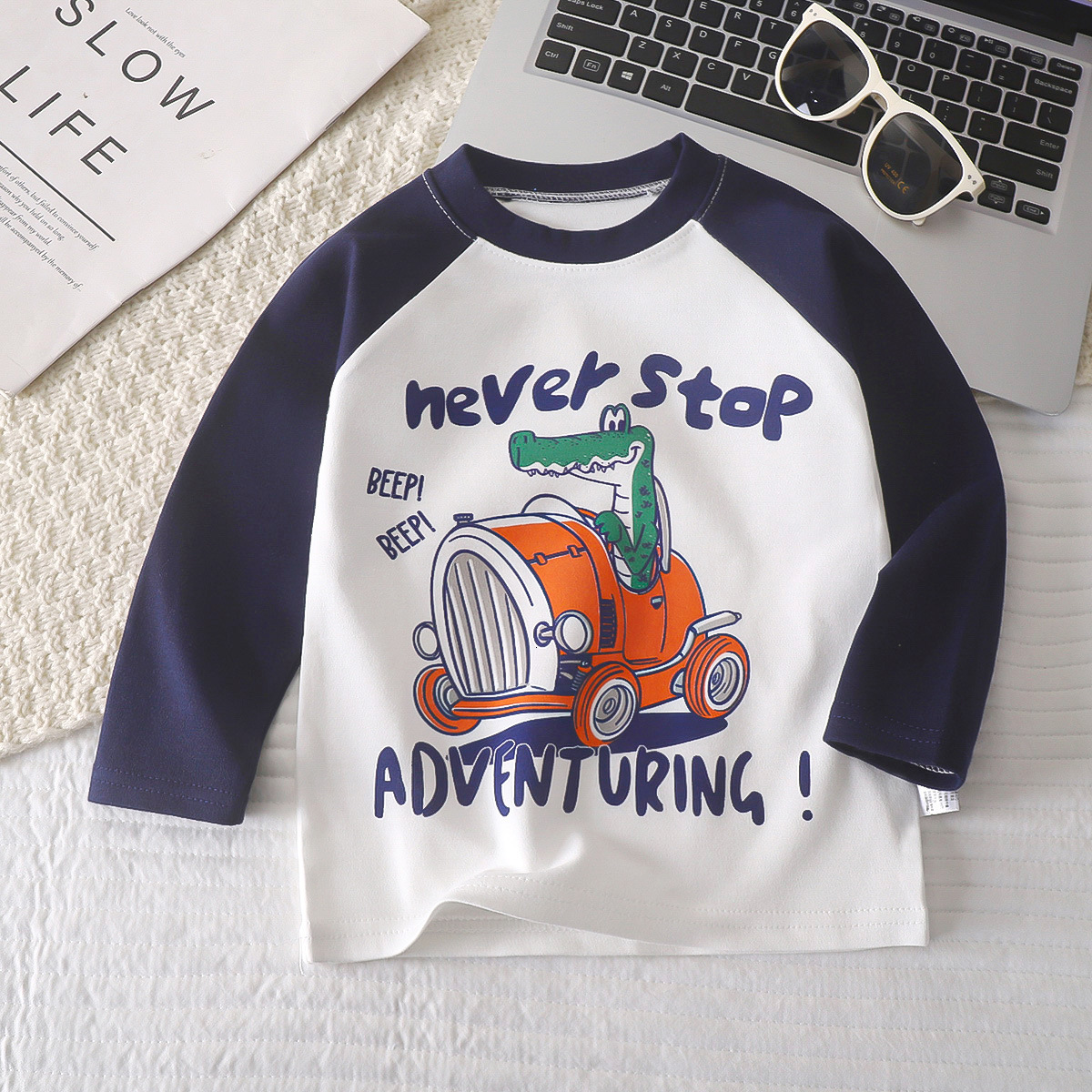 Ddmyshoesvip Children S Long Sleeved T Shirt Spring Base Shirt Pure Cotton New Style Boy S Top Girl Baby Clothes Children S Clothing