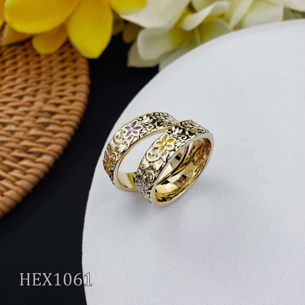 Islander Hawaiian Trcal wer Enamel Gold Set with Ring Women's Bracelet